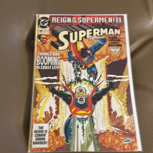 Superman 1993 #80 DC Comic Book