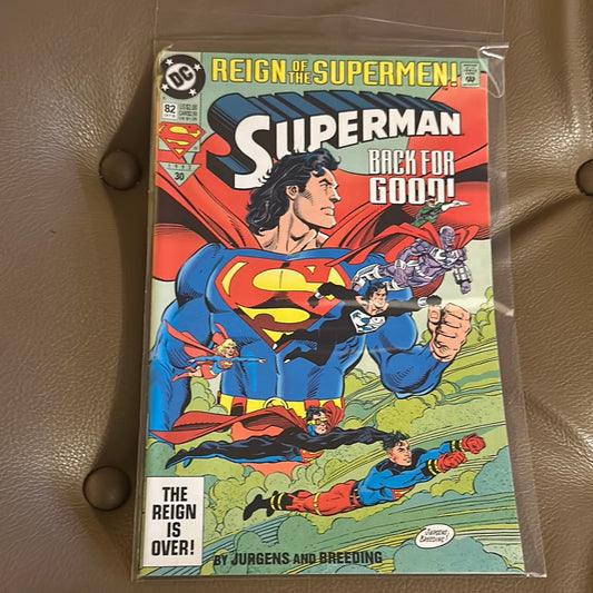 Reign Of The Superman #82 - DC Comics - Back For Good -