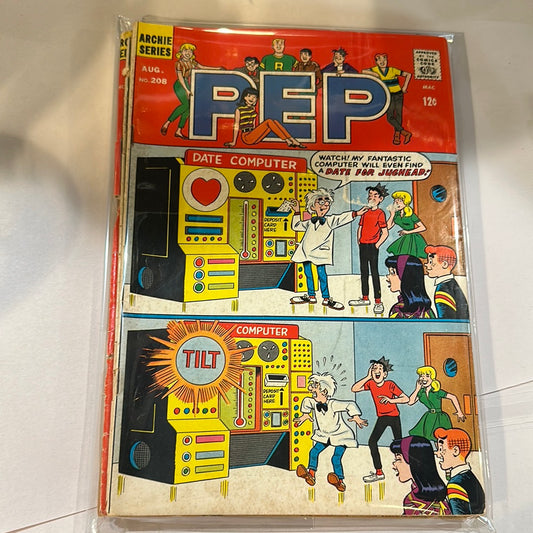 1967 Archie Series PEP Mystery Pack of 6 COMICS