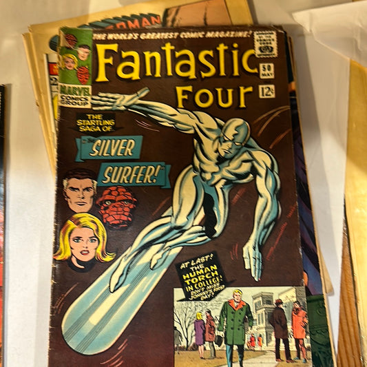 FANTASTIC FOUR #50 (1966, 3RD SILVER SURFER)