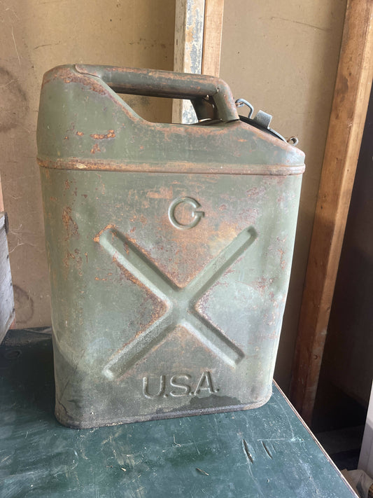 Vintage USA Jerry Can