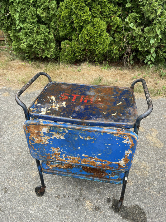 Vintage STIHL Service Cart