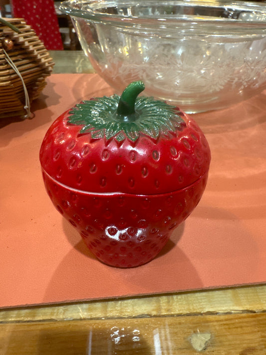 Vintage 1970s Strawberry Jar