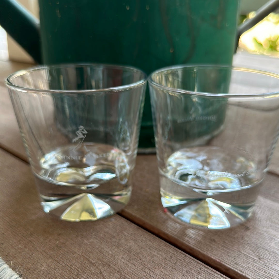 Set of 2 Johnnie Walker Crystal Rocks Glasses