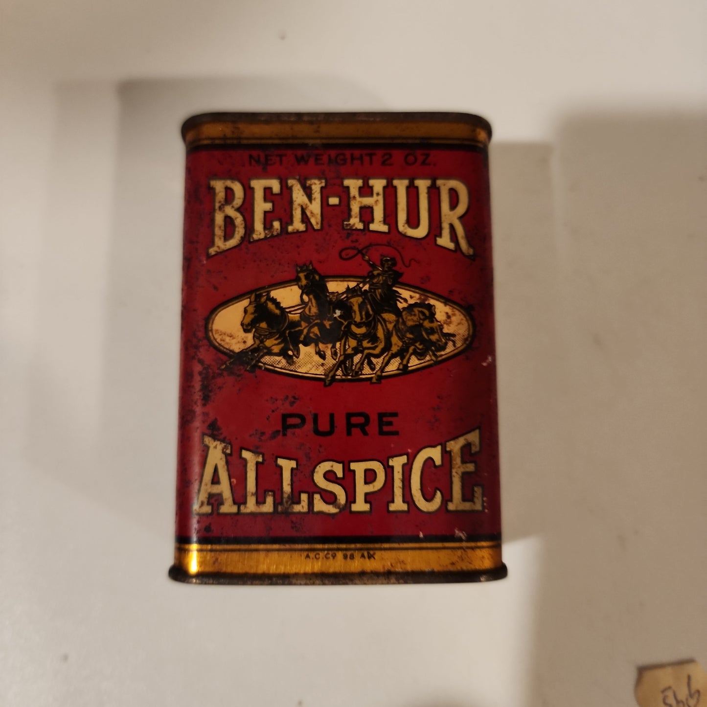 Ben-Hur Allspice Tin