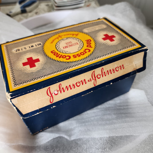 40s Johnson&Johnson Red Cross Cotton