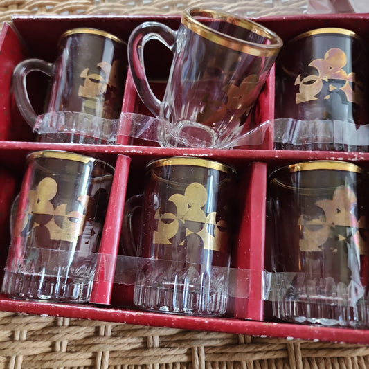 MCM Set of 6 Shot Glass's