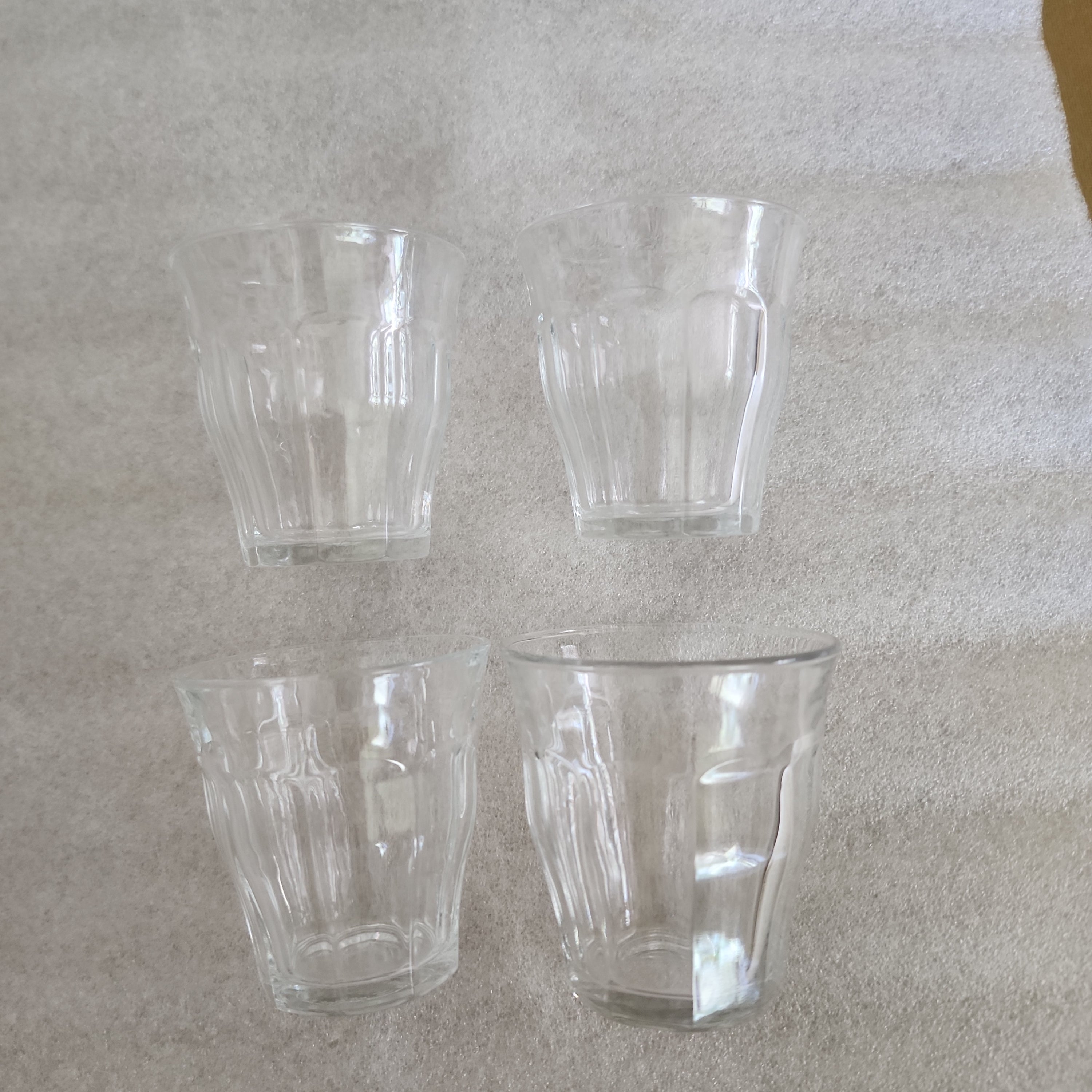 4 French Bisto Glasses – WildHareAntiques