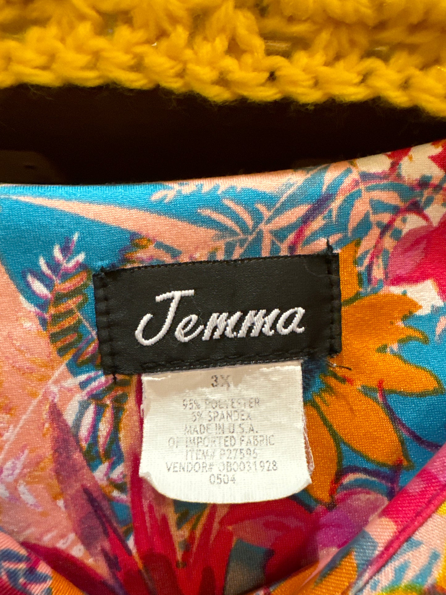 Vtg Jemma Hawaiian Sundress