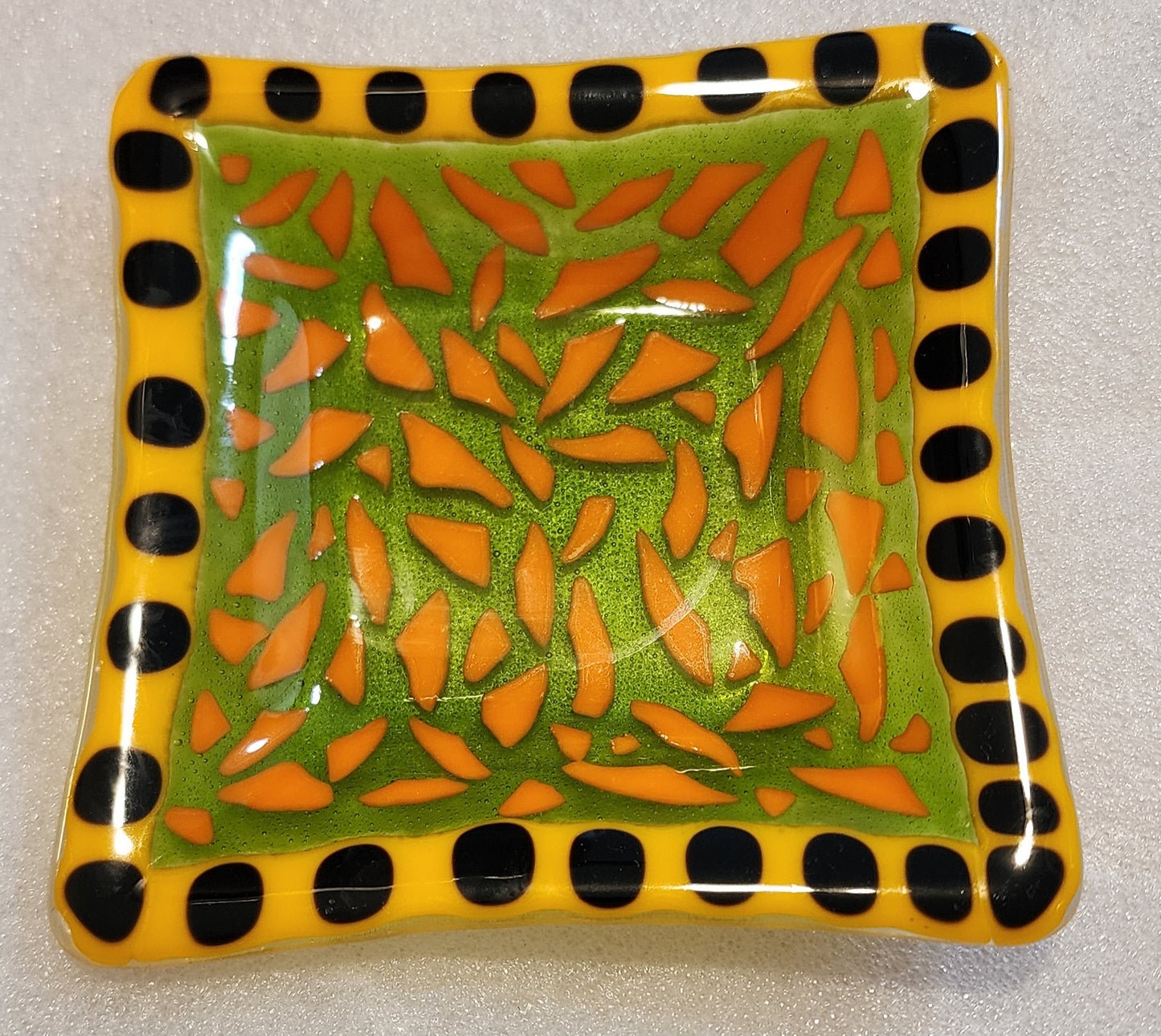 Art Glass Trinket Dish