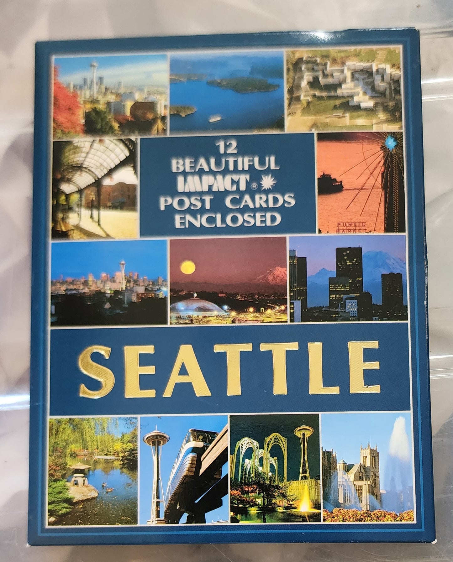 Vntg Seattle Post Card Set