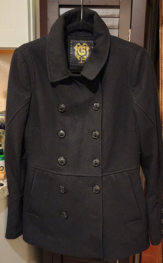 Vntg Guess Pea Coat