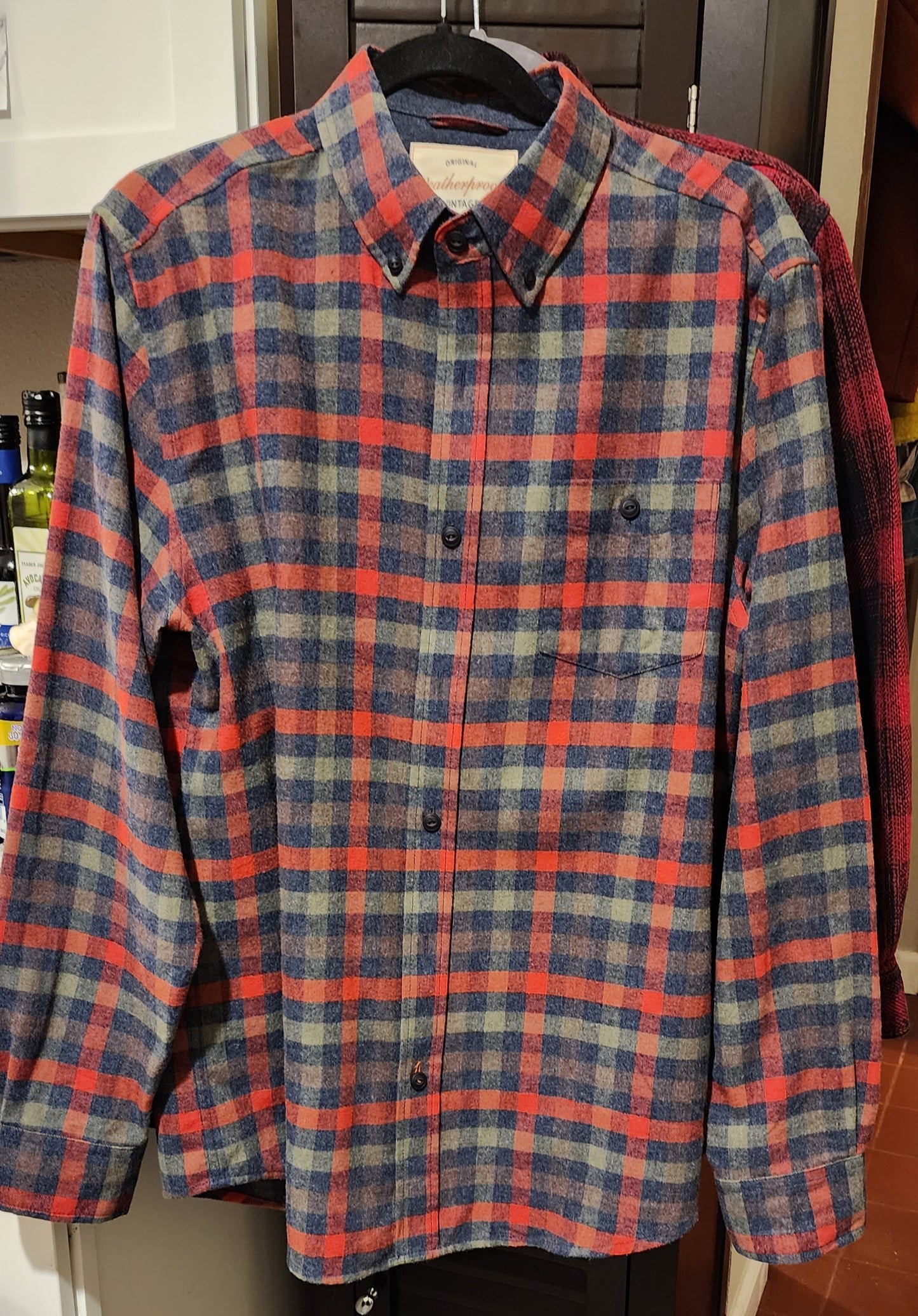 Vntg Weatherproof Flannel Shirt
