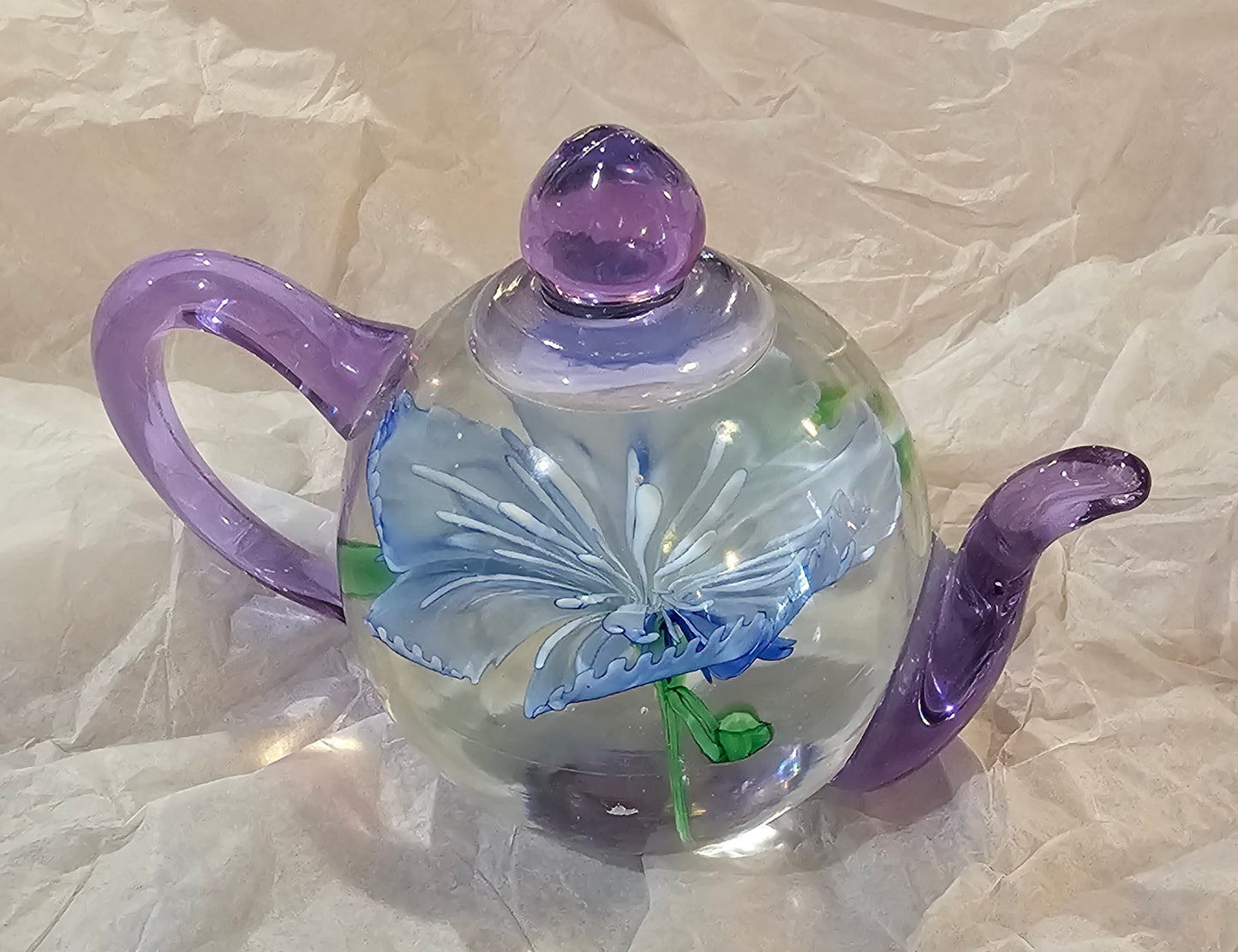 Art Glass Teapot, Dynasty