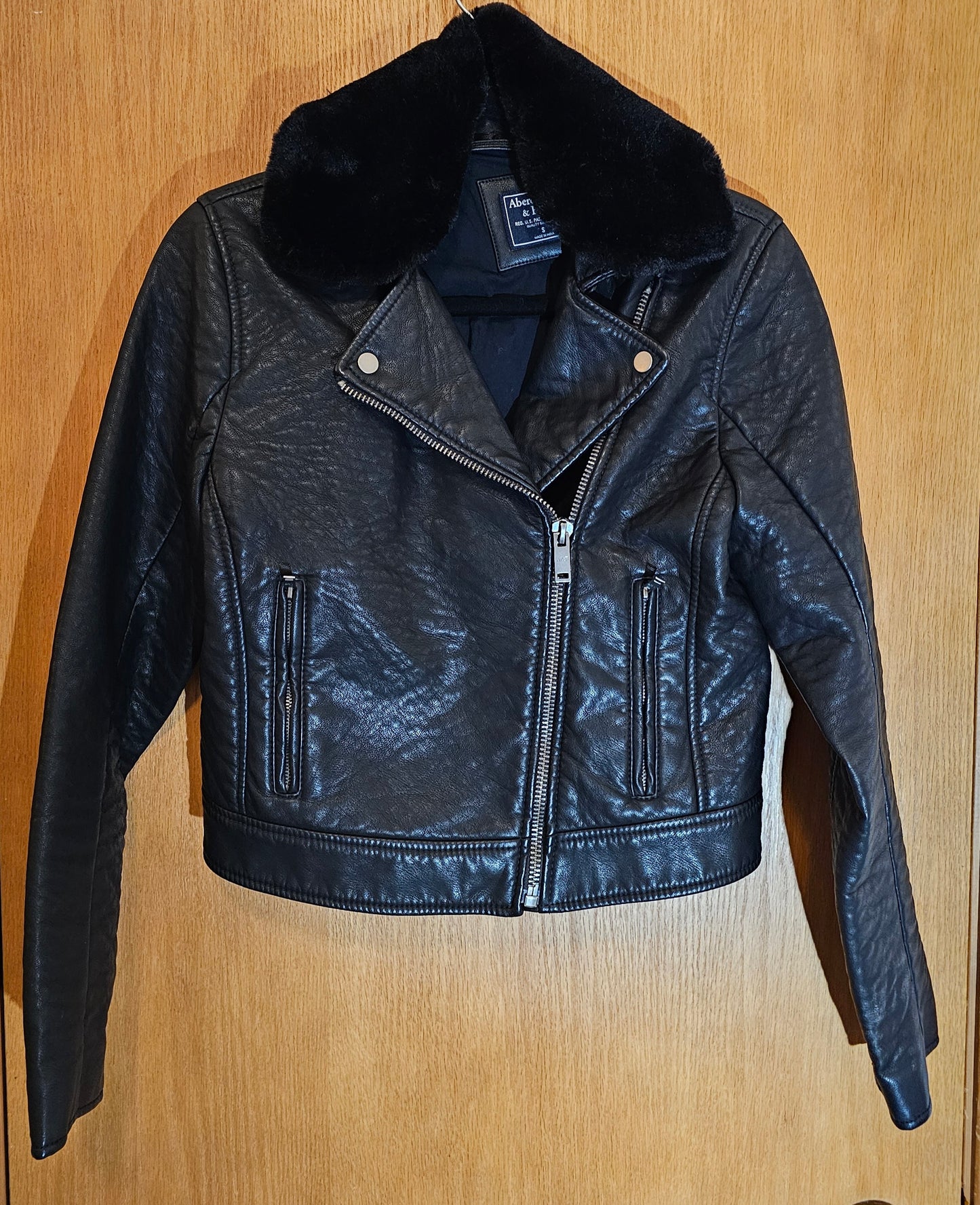 Abercrombie & Fitch Faux Leather Jacket