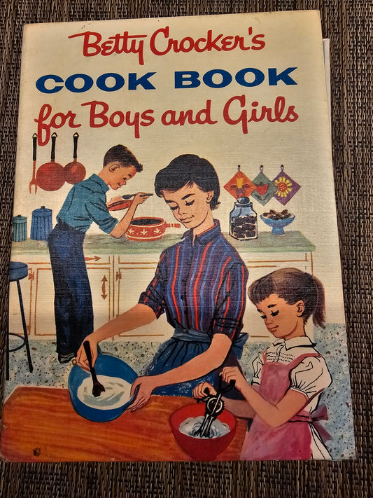 50's Betty Crocker Boys and Girls Cook Book