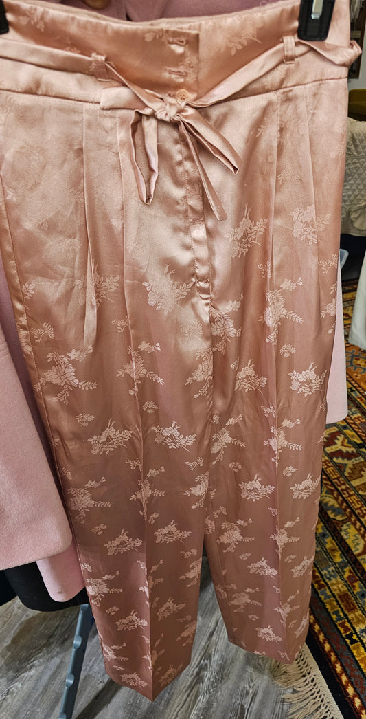 Satin Brocade Pajama Pant