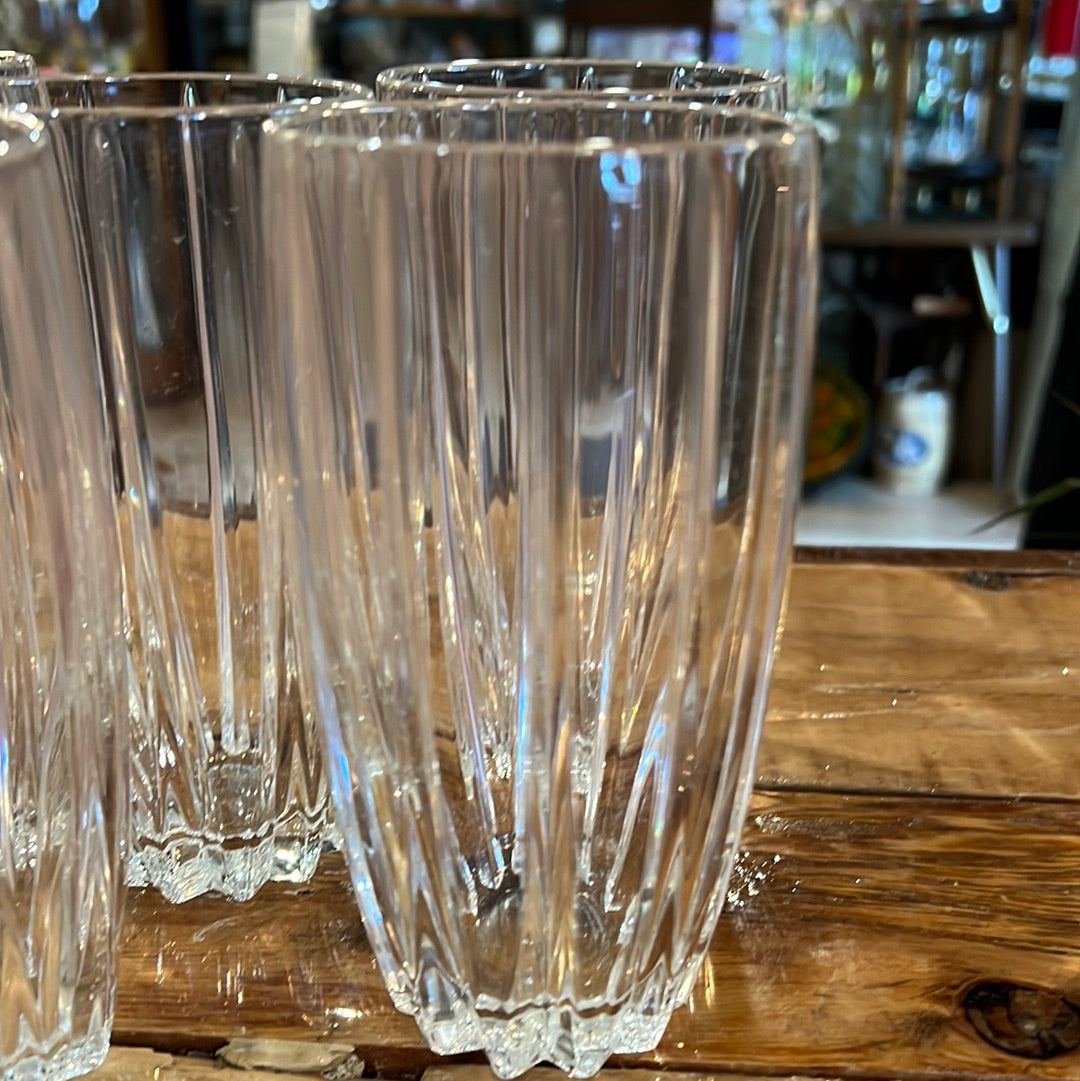 Marquis Waterford Crystal Omega Highball Tumblers Glasses (6)