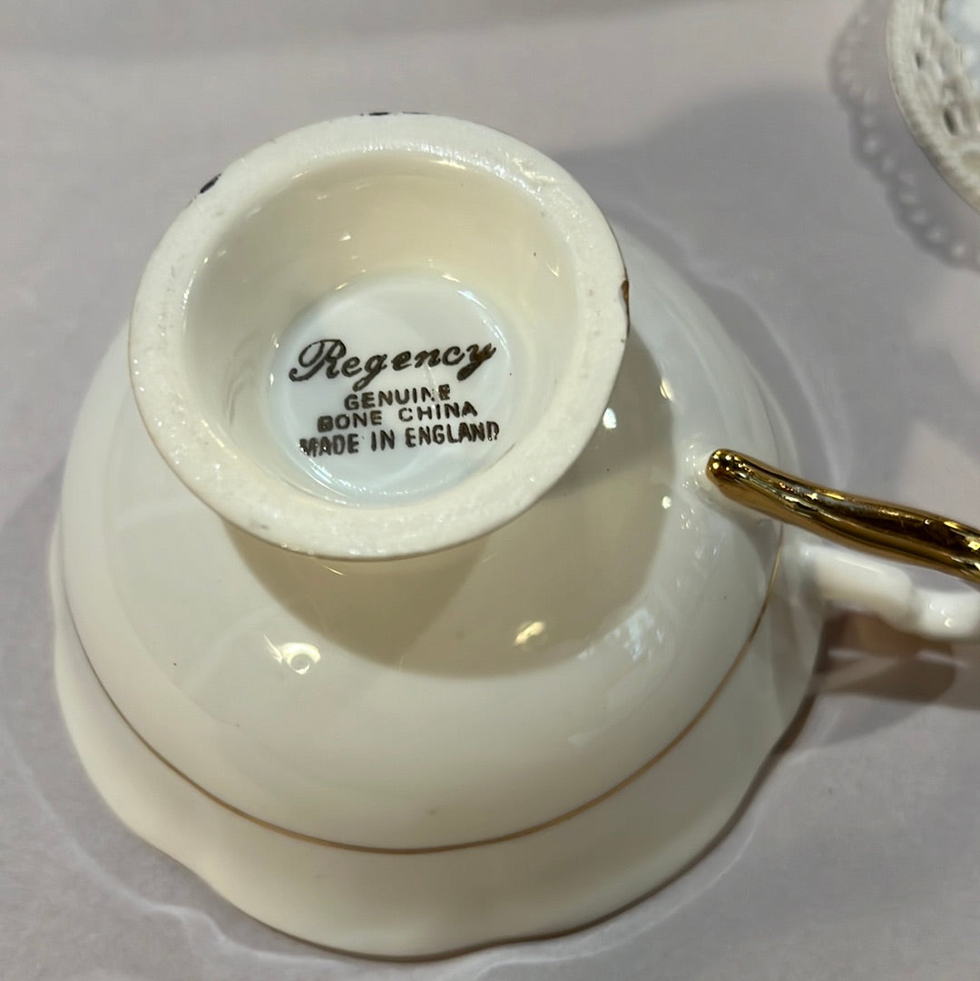 Regency Bone China Tea Cup & Saucer
