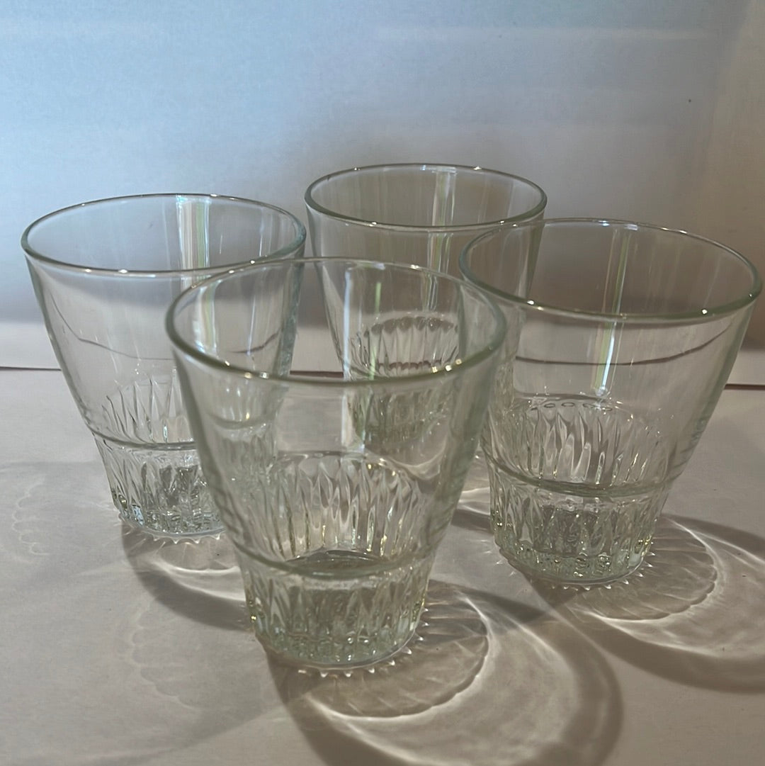 Duralex Drinking Glasses (4) – Wildhareantiques