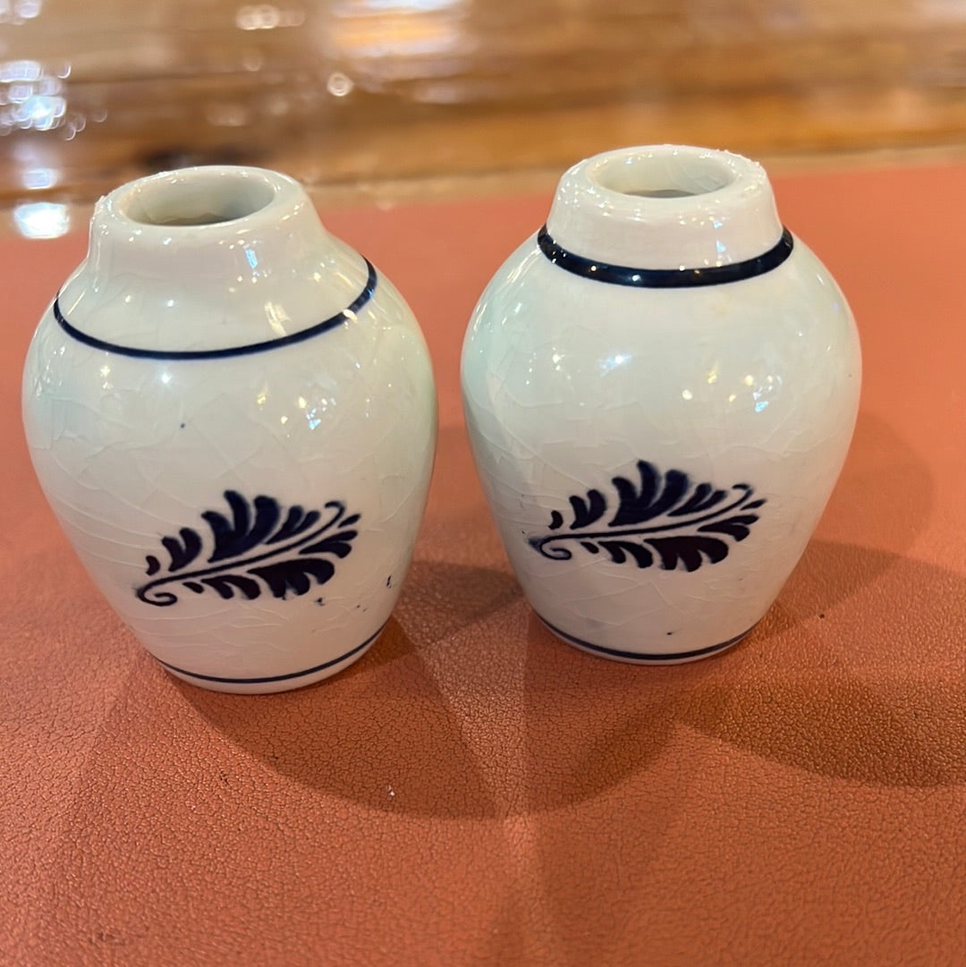 Pair of Mini Windmill Vases