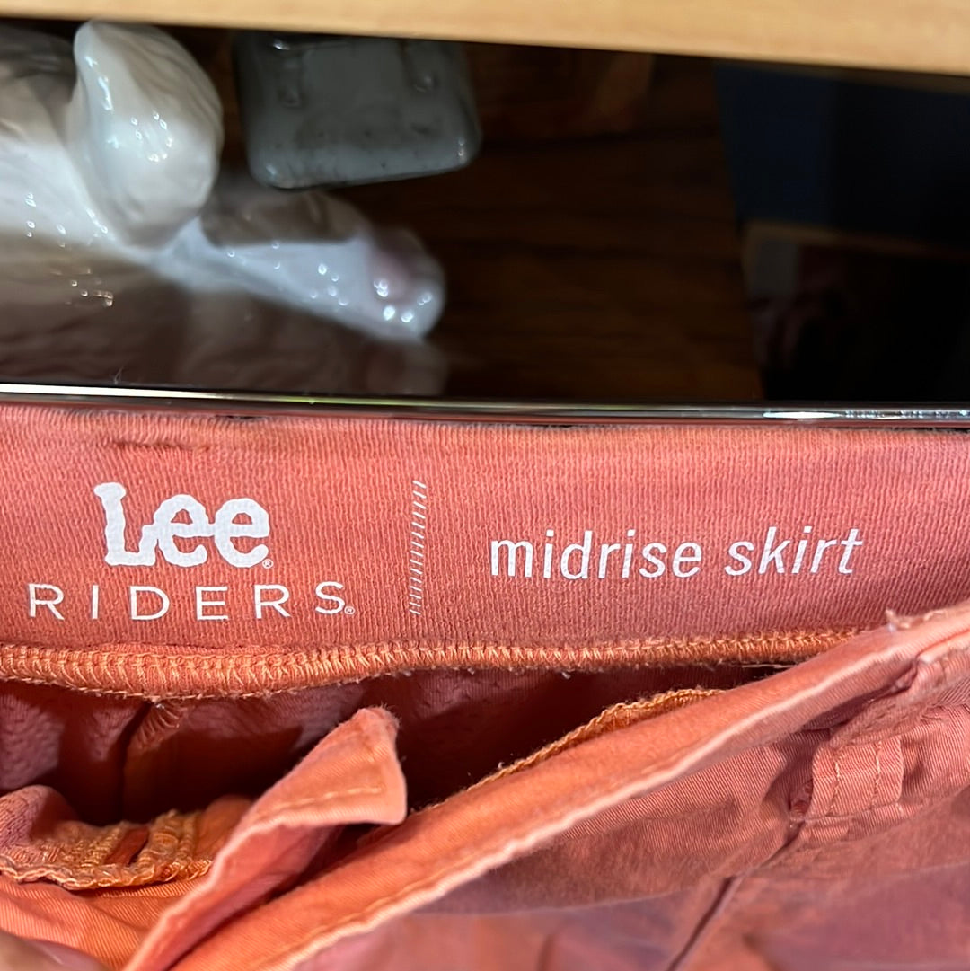 Vtg Lee Midrise Skirt