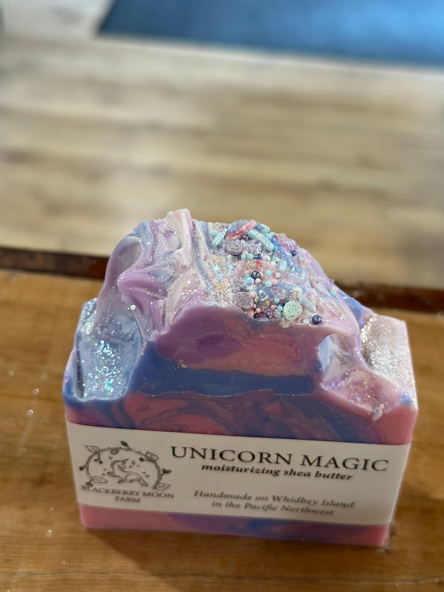 Unicorn Magic Soap Made in Whidbey Island, WA