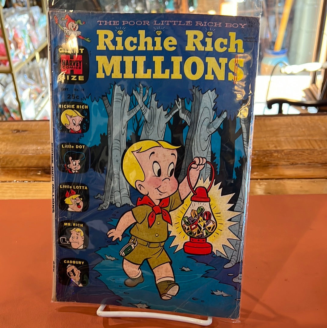 Harvey Comics Richie Rich Millions No. 19