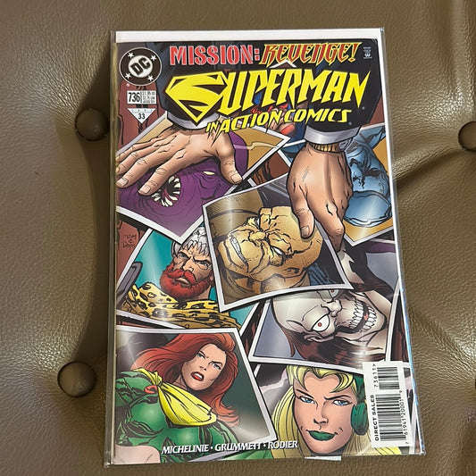 DC COMICS Superman in Action #736 1997
