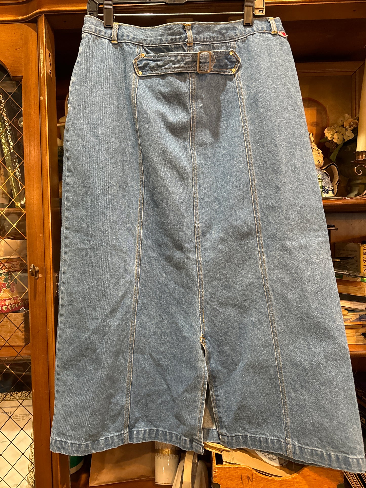 Vtg S.Blues Pocketed Denim Skirt