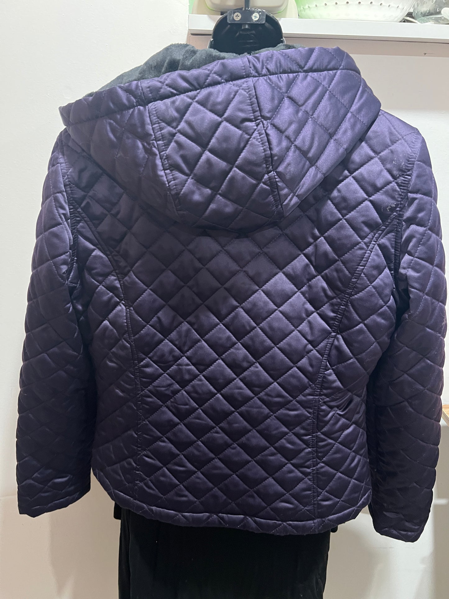 Quilted Purple Calvin Klein Jacket (M)