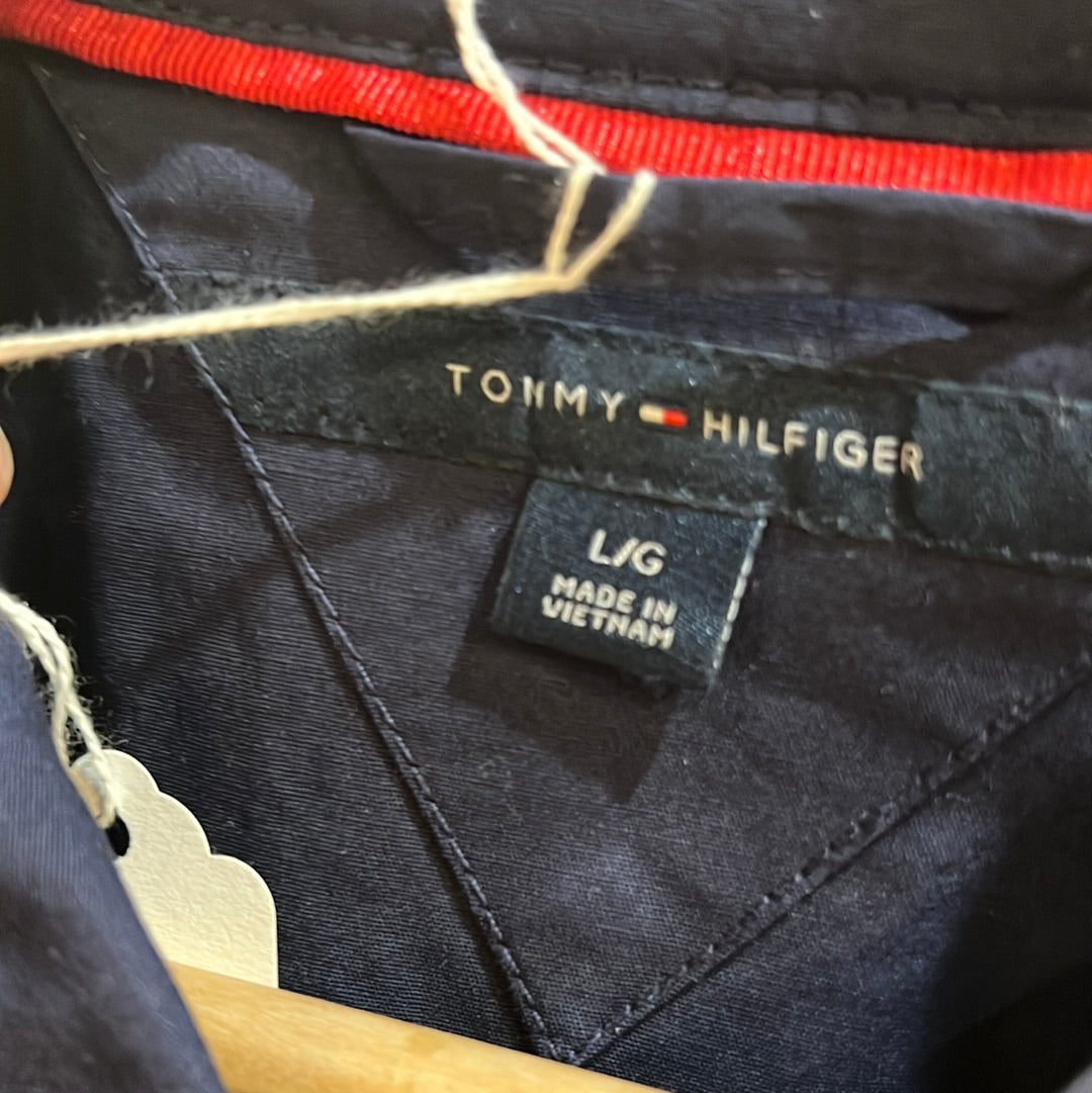 Vtg Tommy Hilfiger Navy Jacket