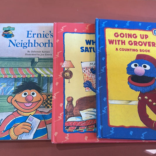 Vintage Sesame Street Books