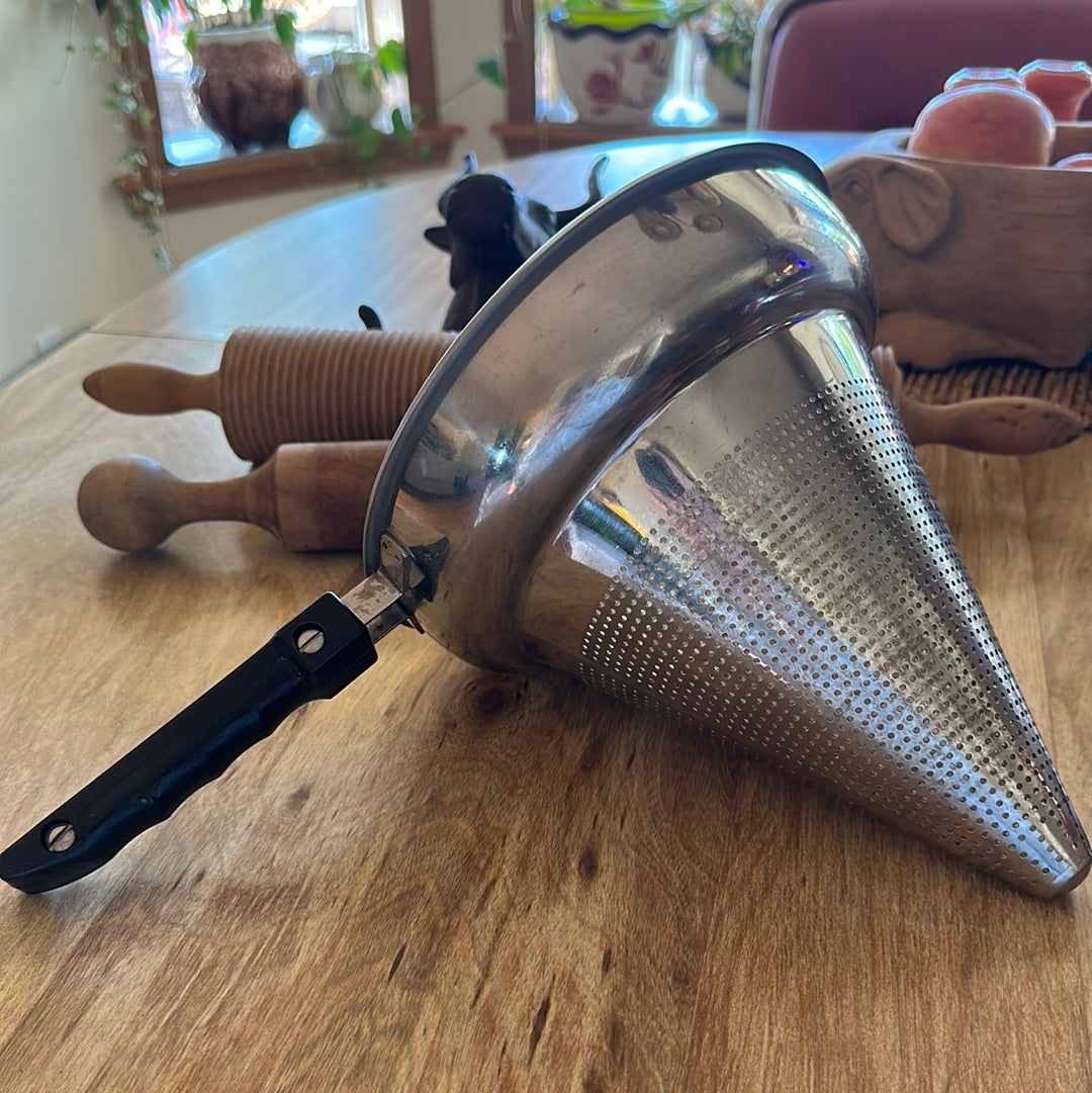 Vtg Stainless Steel Strainer/Ricer