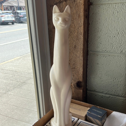 Tall white Cat