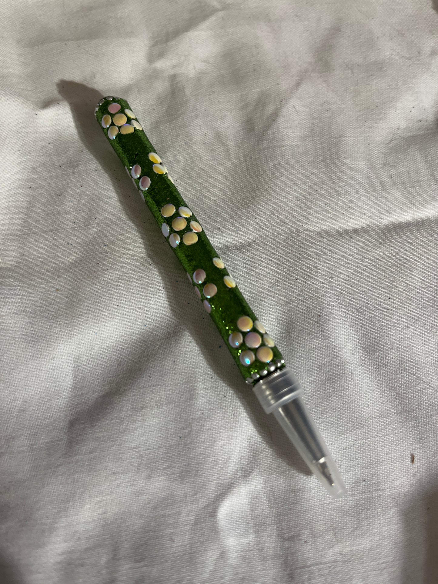 Sparkle flower fancy pen