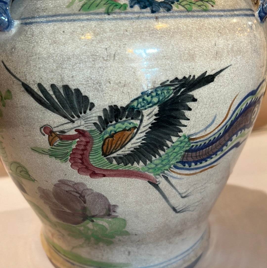 Hand Painted Chinese Pot