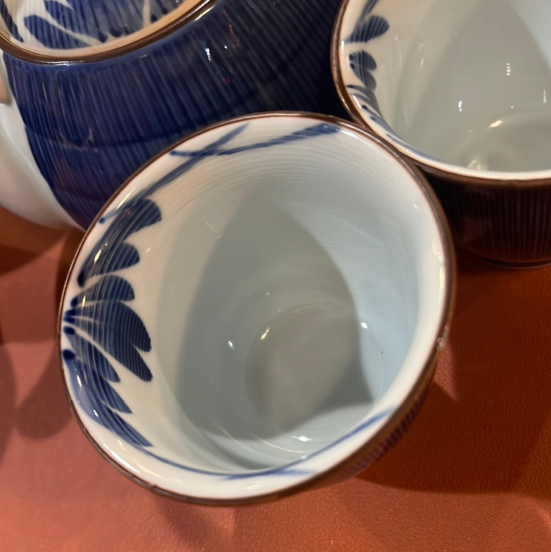 Asian Hand Painted Tea Set