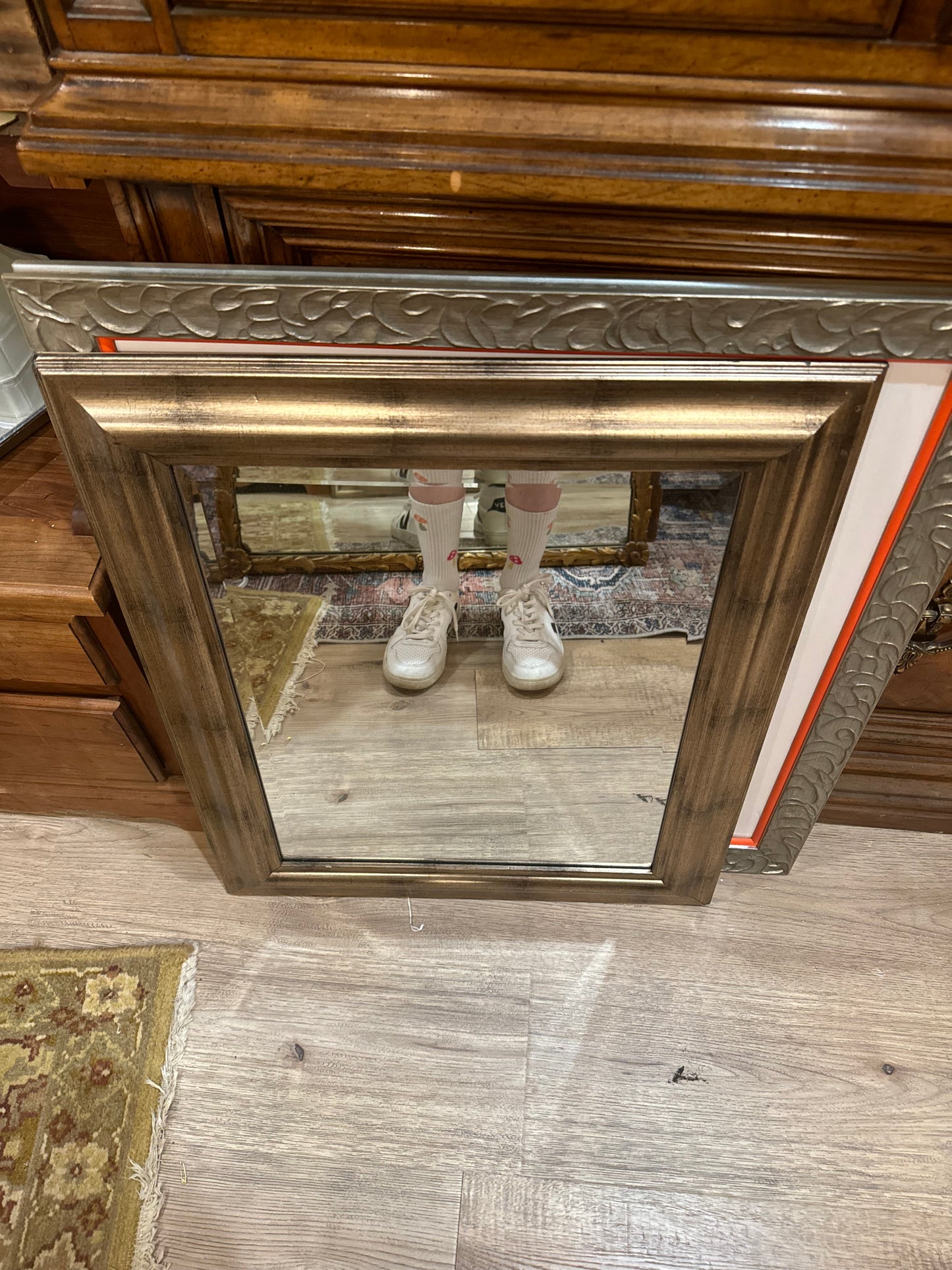 Bronze Framed Mirror