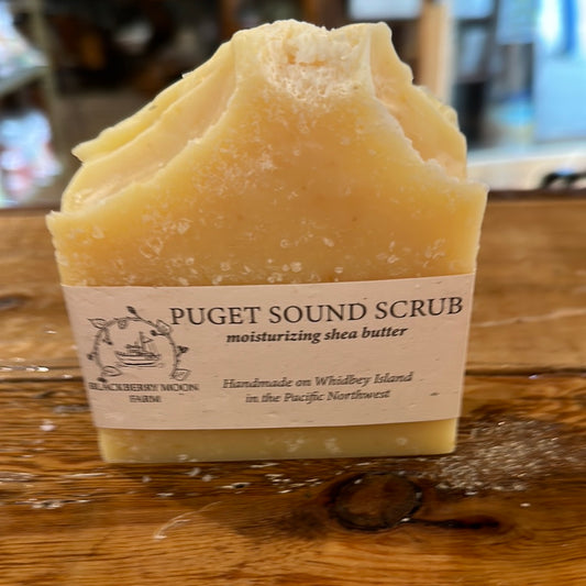 Puget Sound Scrub Soap Made in Whidbey Island, WA