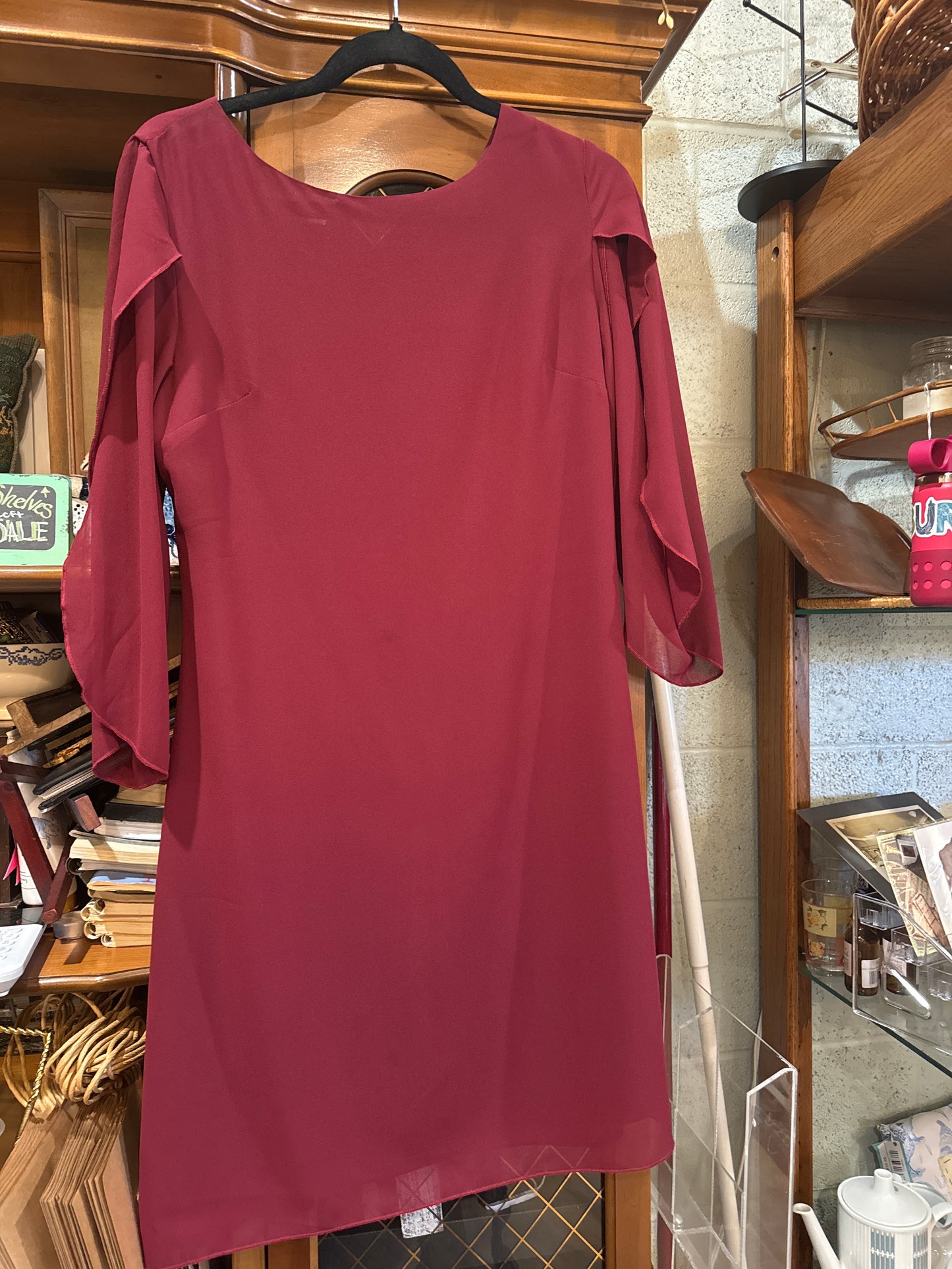 Grace Karin Maroon Dress