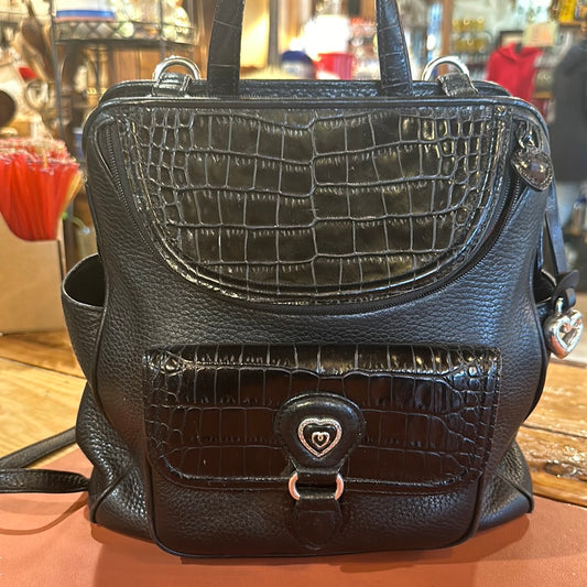 Brighton Leather Backpack - consign