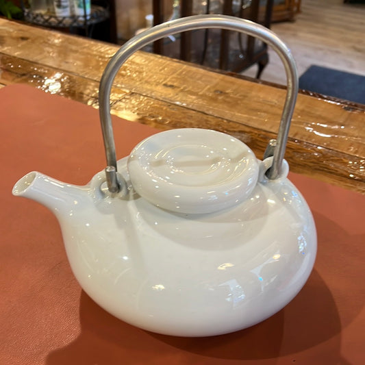 Azburg Teapot White Porcelain