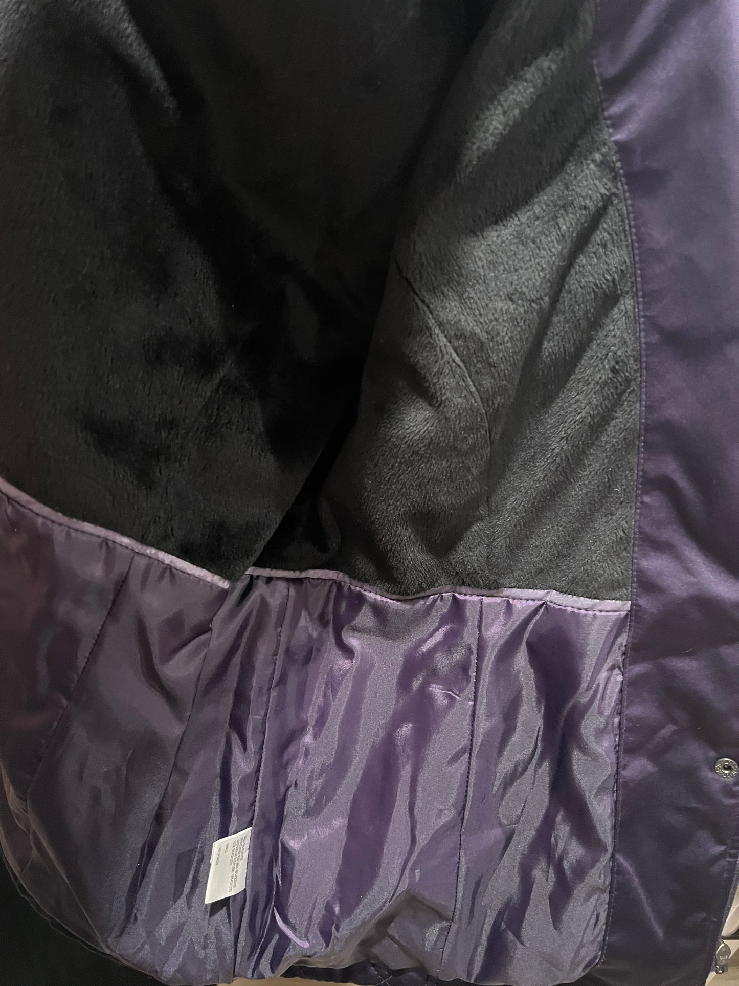 Quilted Purple Calvin Klein Jacket (M)