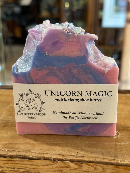 Unicorn Magic Soap Made in Whidbey Island, WA