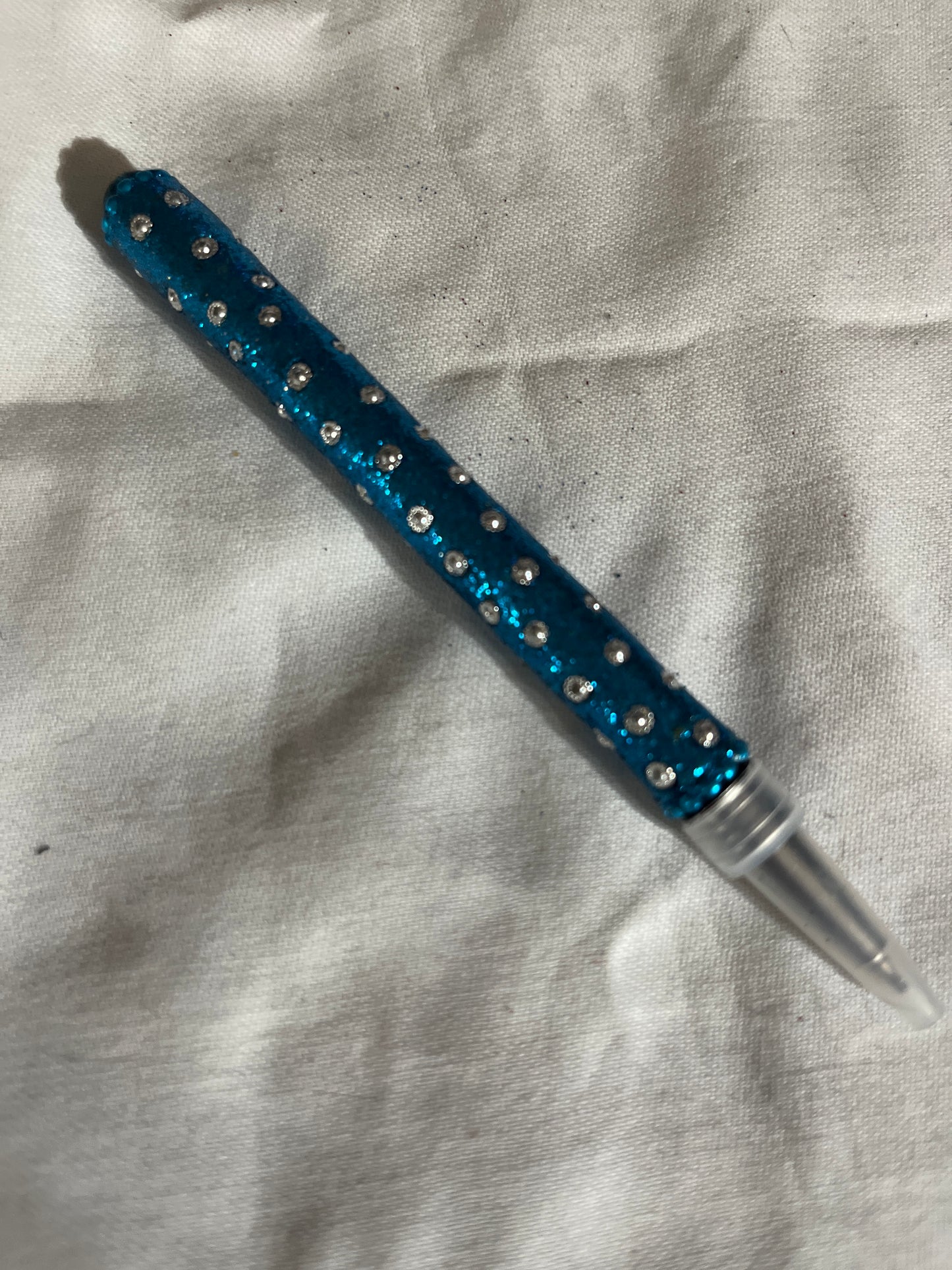 Blue star fancy pen