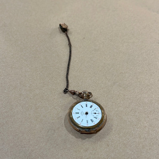 Vtg Buren Pocket Watch (needs work-priced as condition)