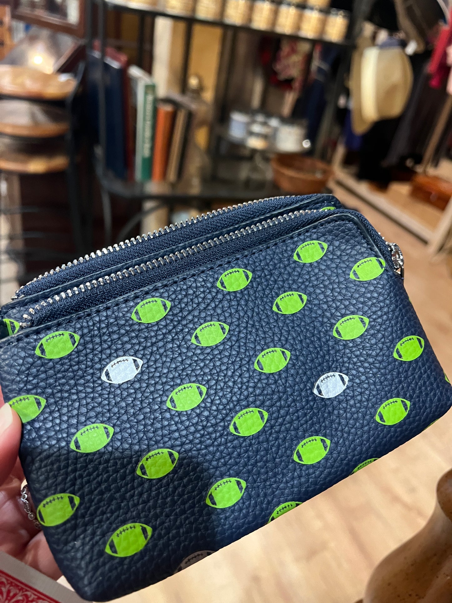 Seahawks Football Wristlet Wallet