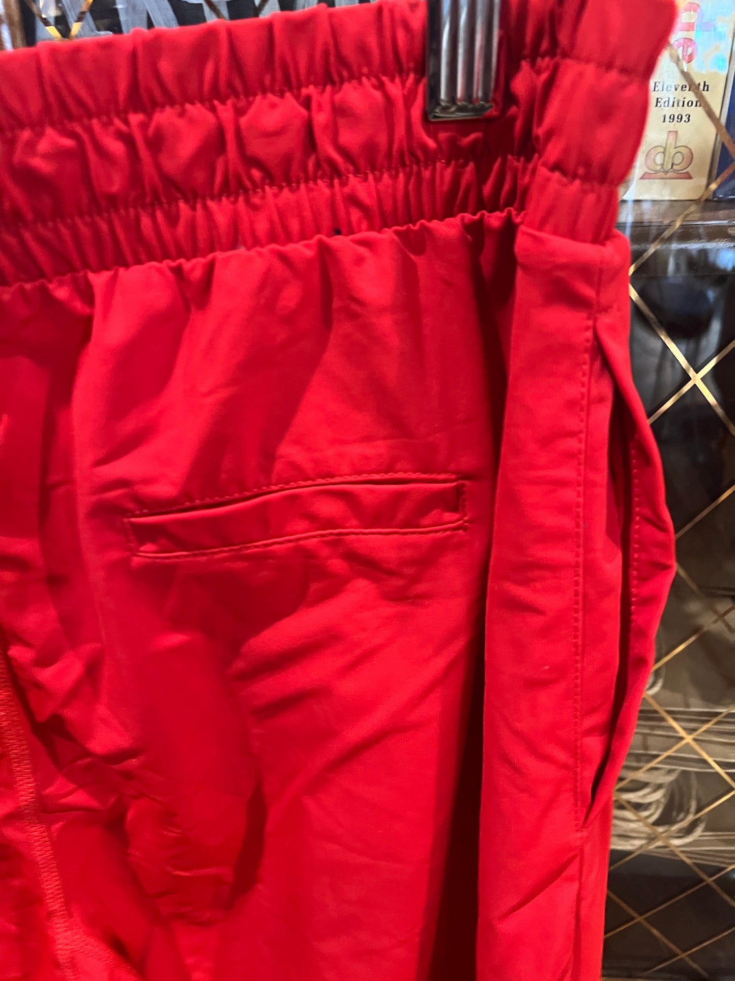 Red Track Pants