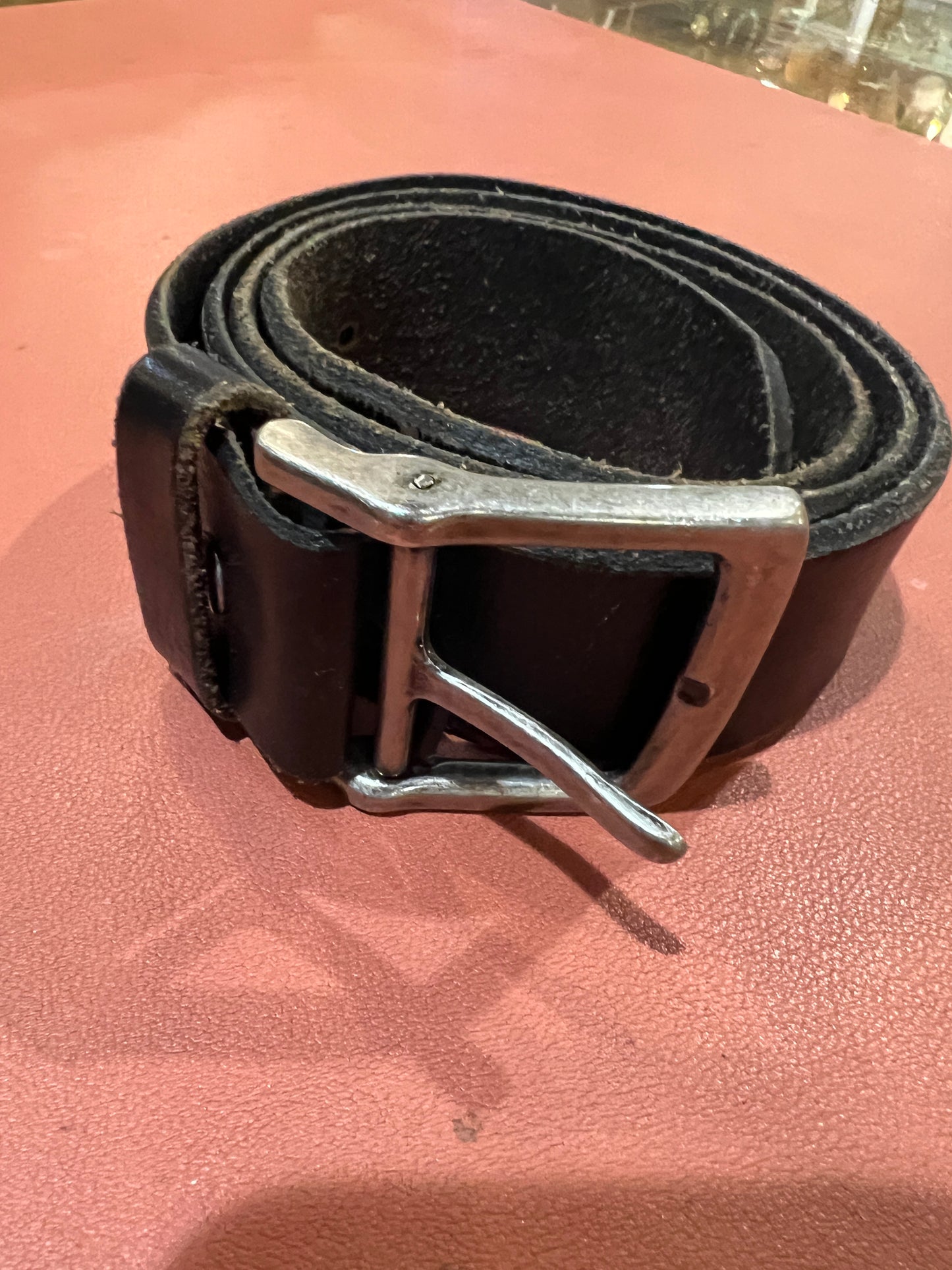 Black Leather Belt